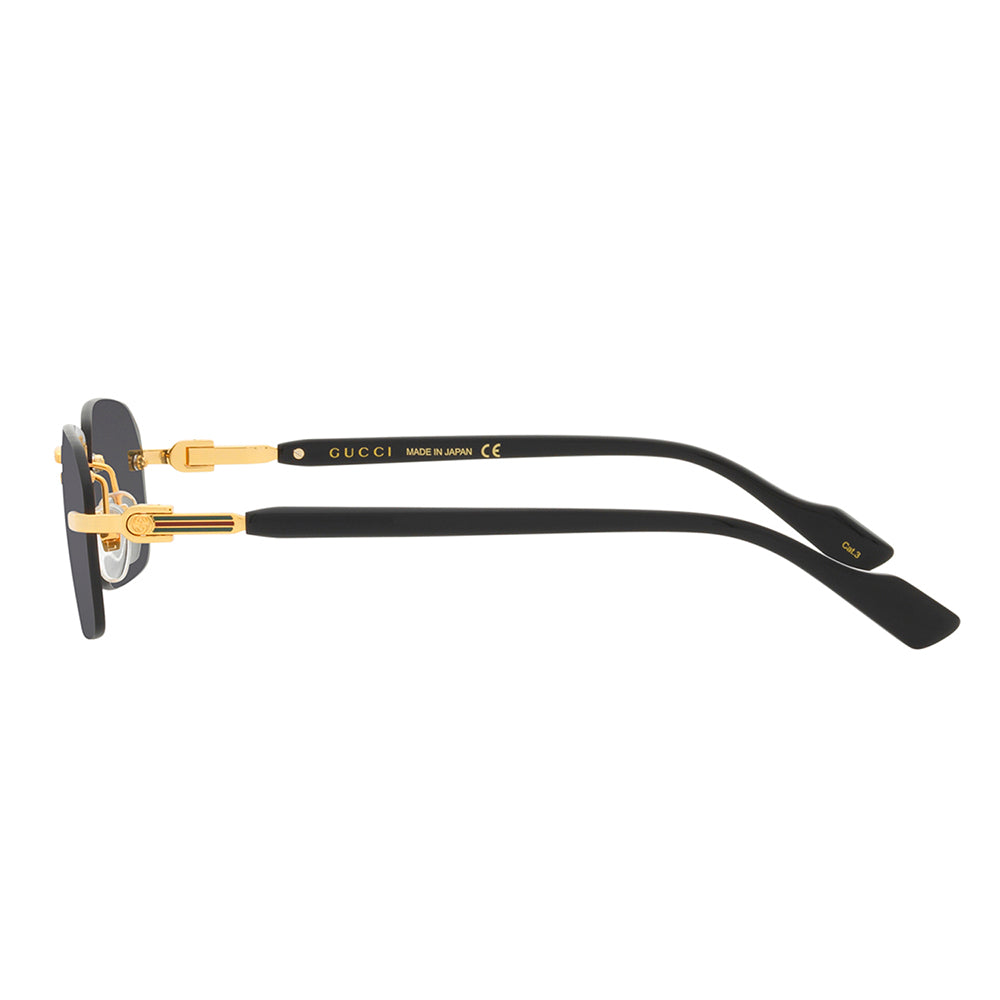 GG 1221S 001 56mm Unisex Rimless Sunglasses