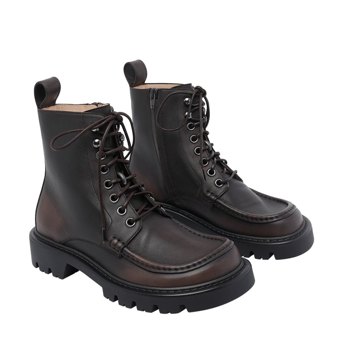 Loewe Loewe Men Sierra Combat Ankle Boots