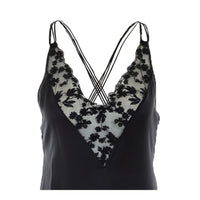 Fendi Fendi Women Silk And Lace Dress