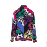 Versace Versace Women Silk Twill Teatro Print Shirt