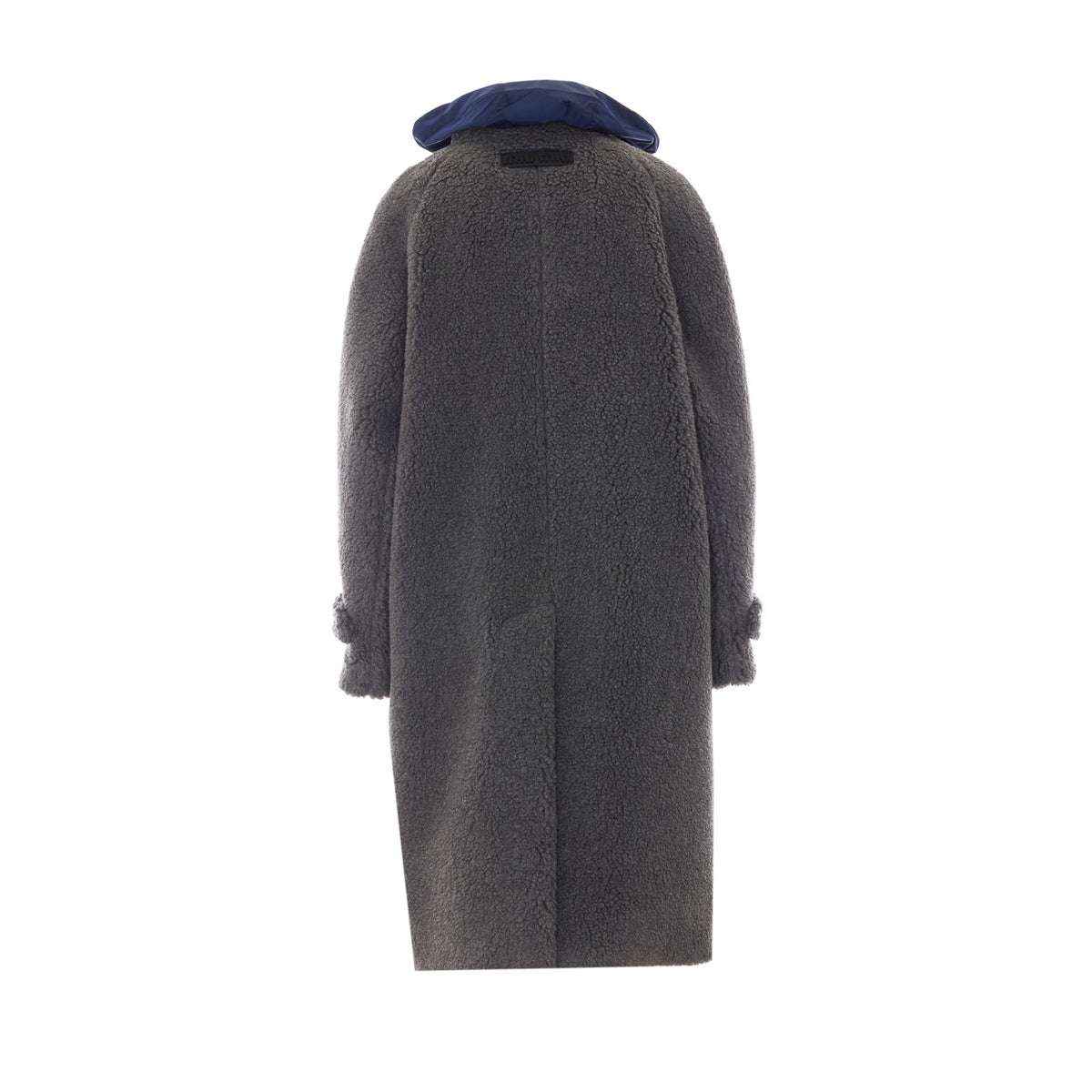 Miu Miu Women Single Breasted Fleece Coat