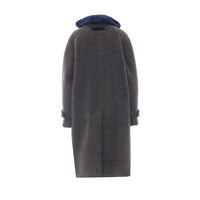 Miu Miu Women Single Breasted Fleece Coat