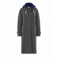 Miu Miu Women Single Breasted Fleece Coat