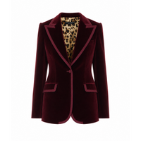 Dolce&Gabbana Dolce&Gabbana Women Single Breasted Velvet Jacket