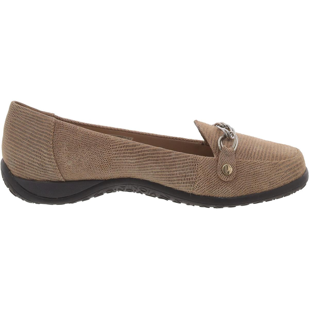 Womens Leather Dress Loafers