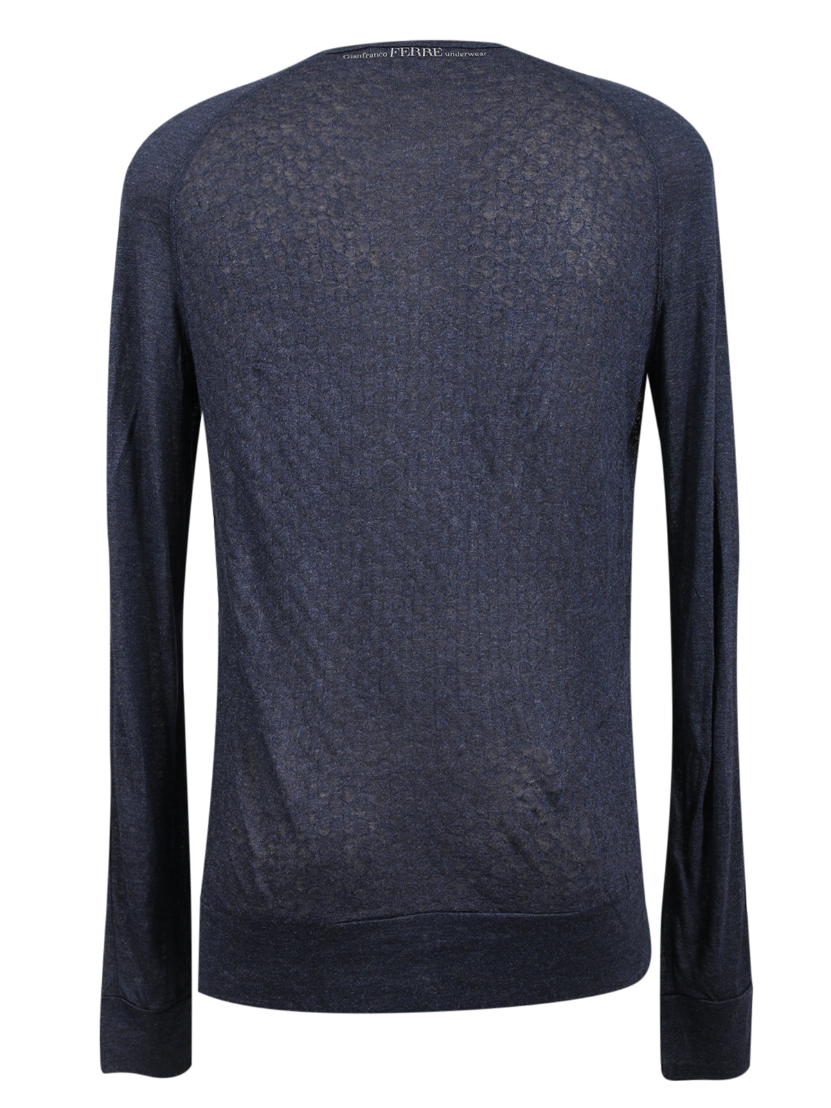Gianfranco Ferre PICCO MA Navy Blue Lightweight Cotton Blend Mens T-Shirt-
