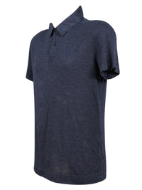 Gianfranco Ferre POLO GG Light Grey Lightweight Cotton Blend Mens T-Shirt-XS