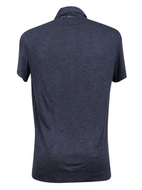 Gianfranco Ferre POLO GG Light Grey Lightweight Cotton Blend Mens T-Shirt-XS