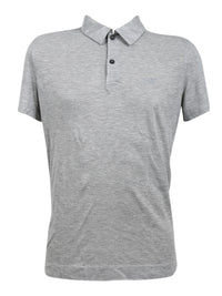 Gianfranco Ferre Navy Blue and Grey Lightweight Cotton Blend Mens T-Shirt-S