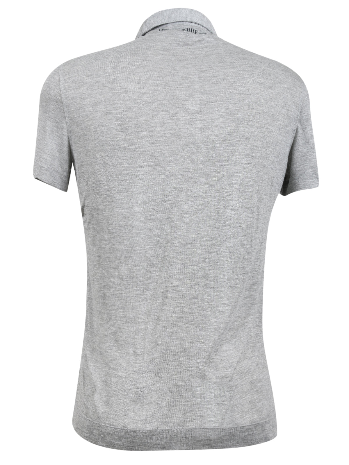 Gianfranco Ferre Navy Blue and Grey Lightweight Cotton Blend Mens T-Shirt-S