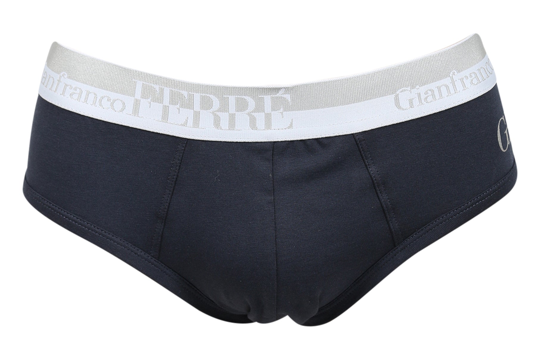Gianfranco Ferre VISTOSO MA Navy Blue Cotton Blend Mens Brief Underwear-