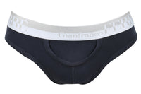 Gianfranco Ferre PICCINO MA Navy Blue Cotton Blend Mens Brief Underwear-