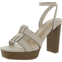 Mandilyn Womens Faux Leather Warm Heels