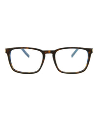 Saint Laurent Saint Laurent Mens  Shiny Dark Havana Fashion Designer Eyewear