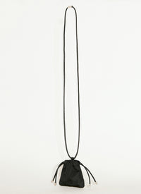 Saint Laurent Men Paris Mini Airpod Holder Pouch