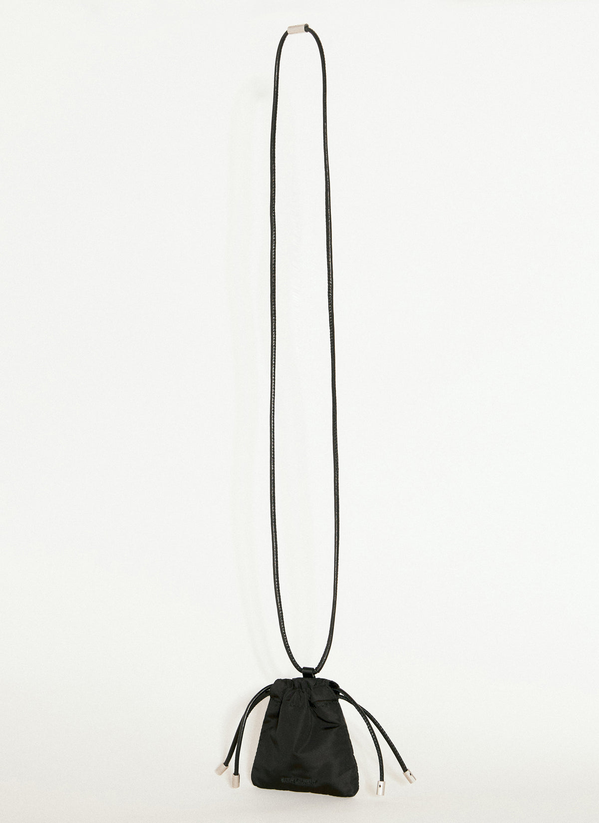 Saint Laurent Men Paris Mini Airpod Holder Pouch