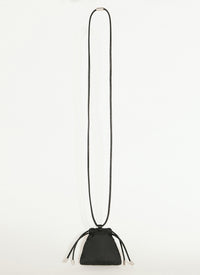 Saint Laurent Men Paris Mini Airpod Holder Pouch