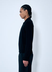 Saint Laurent Men Wool Polo Shirt