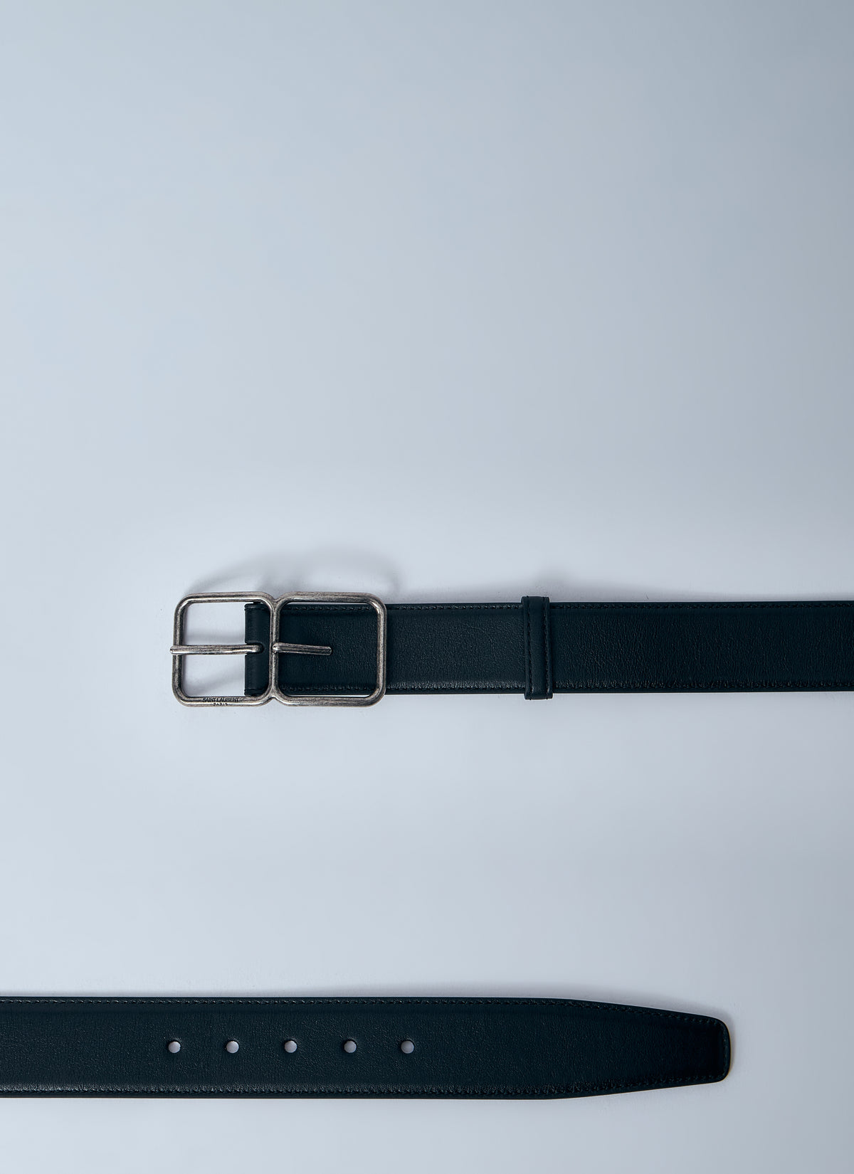 Saint Laurent Men Double Frame Belt