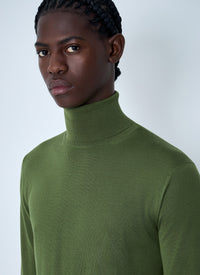 Saint Laurent Saint Laurent Men Fine Knit Turtleneck Sweater