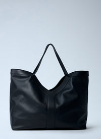 Saint Laurent Saint Laurent Men Large Y-Shaped Leather Tote Bag