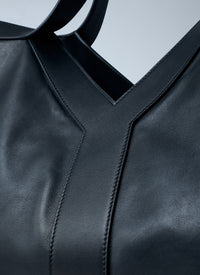 Saint Laurent Saint Laurent Men Large Y-Shaped Leather Tote Bag