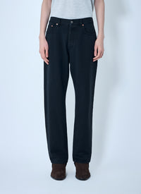 Saint Laurent Men Loose Straight Denim Pants