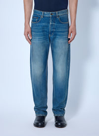 Saint Laurent Men Loose Straight Jeans