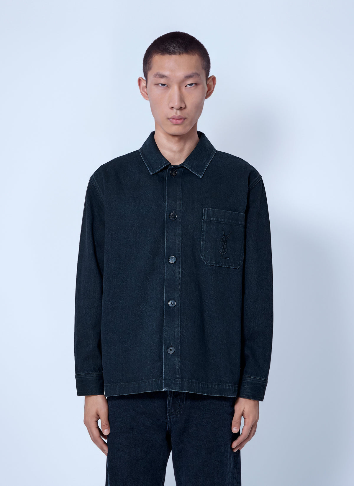 Saint Laurent Men Downtown Overshirt