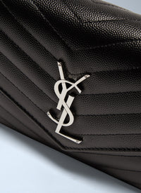 Saint Laurent Saint Laurent Women Ysl Monogrammed Wallet Bag