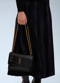 Saint Laurent Saint Laurent Women Sunset Chain Shoulder Bag