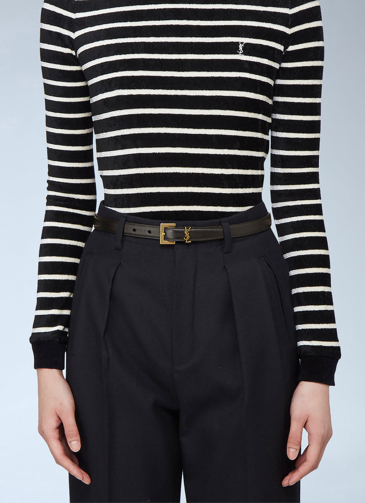 Saint Laurent Saint Laurent Women Monogram Belt