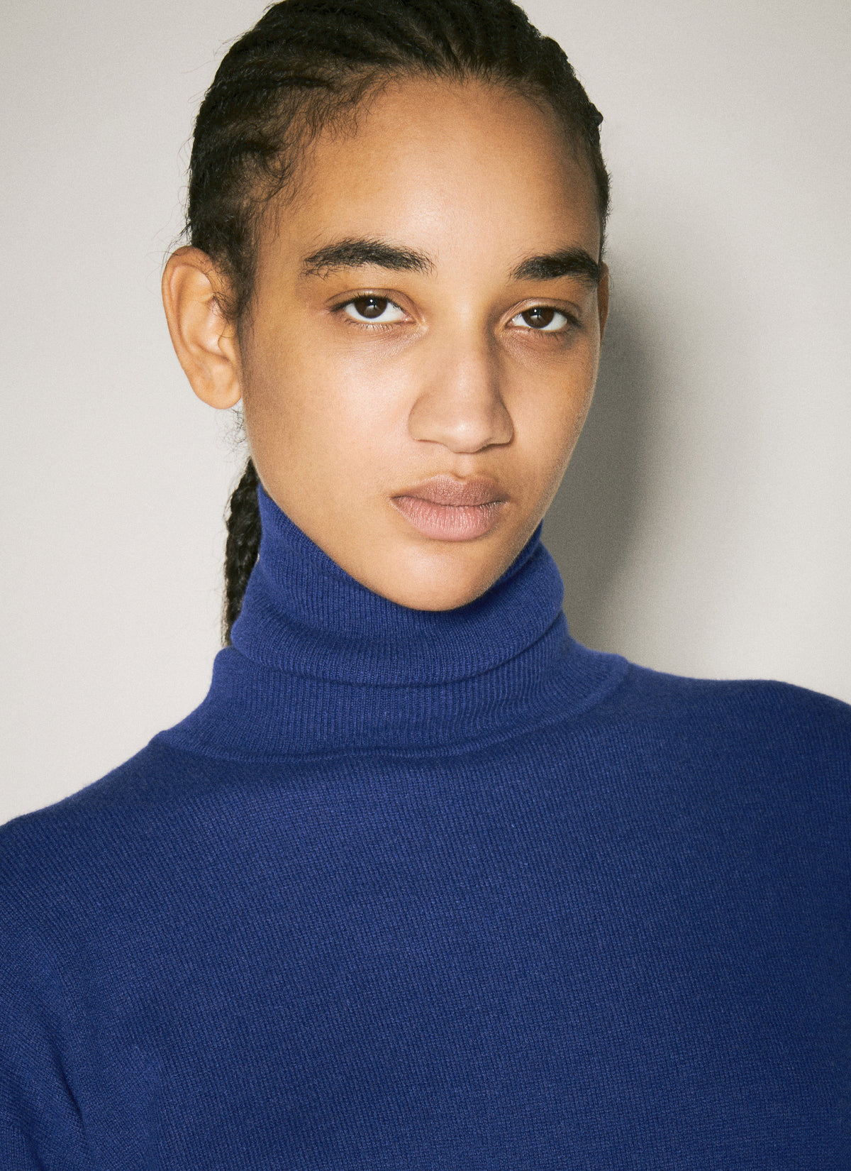 Saint Laurent Saint Laurent Women Turtleneck Garter Sweater