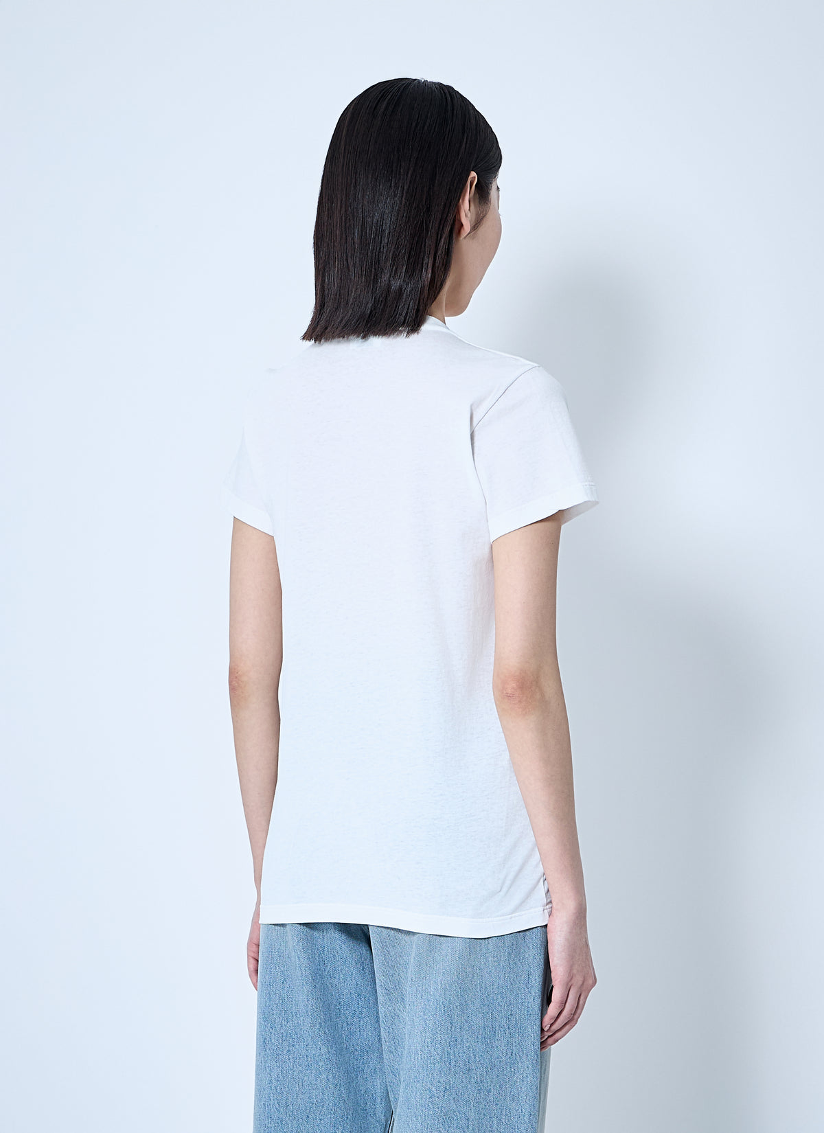 Saint Laurent Saint Laurent Women Logo Motif T-Shirt