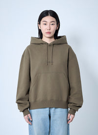Saint Laurent Saint Laurent Women Hooded Logo Motif Sweatshirt
