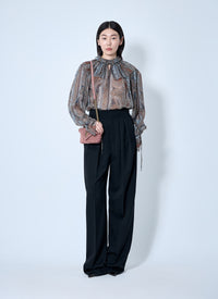 Saint Laurent Saint Laurent Women Paisley Silk Georgette Blouse