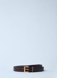 Saint Laurent Saint Laurent Women Cassandre Thin Belt