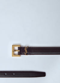 Saint Laurent Saint Laurent Women Cassandre Thin Belt