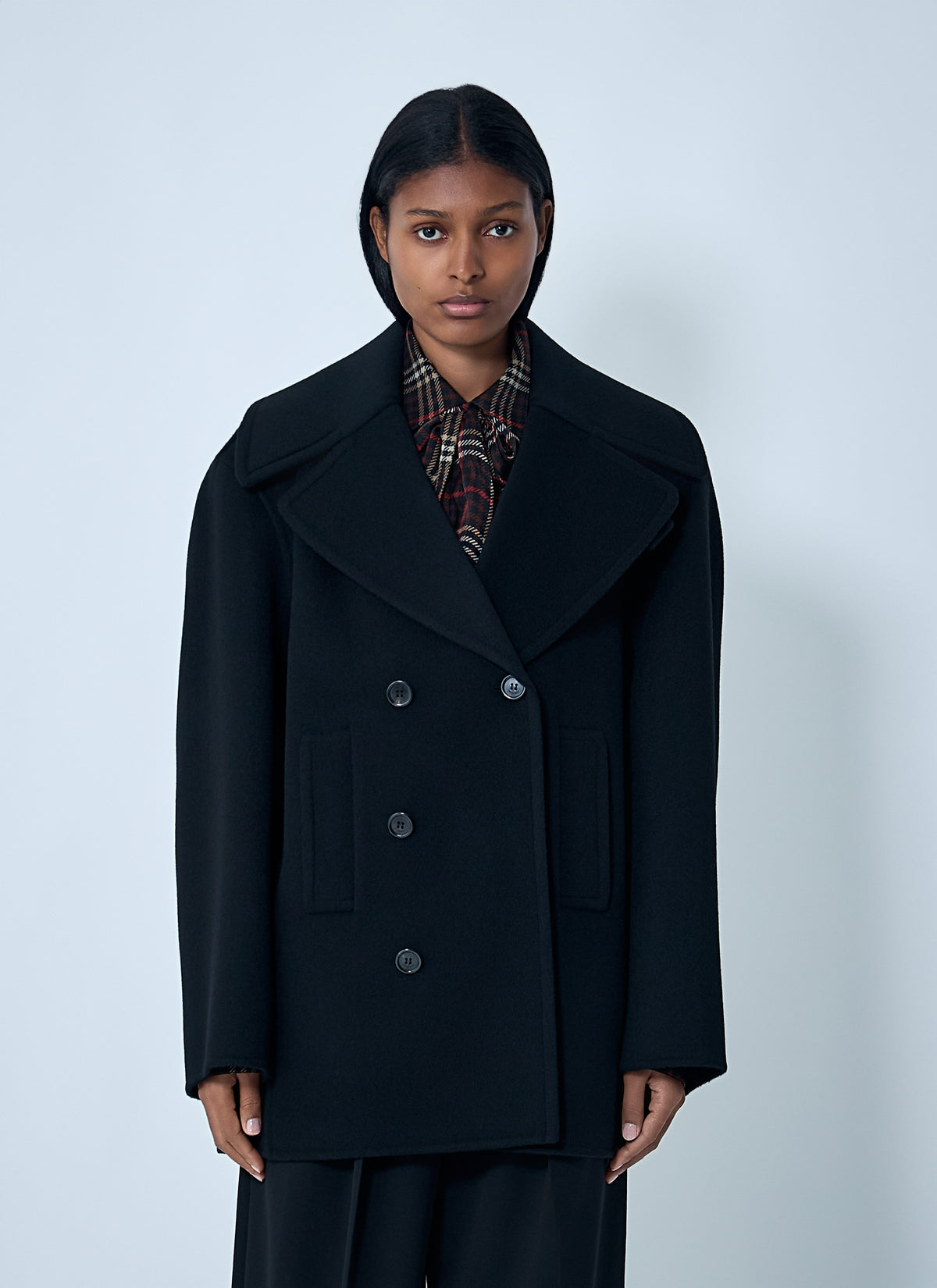 Saint Laurent Saint Laurent Women Tailored Wool Coat
