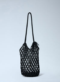 Saint Laurent Saint Laurent Women Large Cassandre Crochet Tote Bag