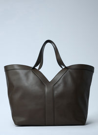 Saint Laurent Saint Laurent Women Large Y-Shaped Leather Tote Bag