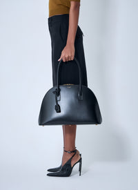 Saint Laurent Saint Laurent Women Leather Bowling Bag