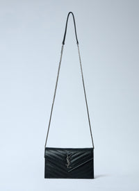 Saint Laurent Saint Laurent Women Cassandre Envelop Chain Wallet