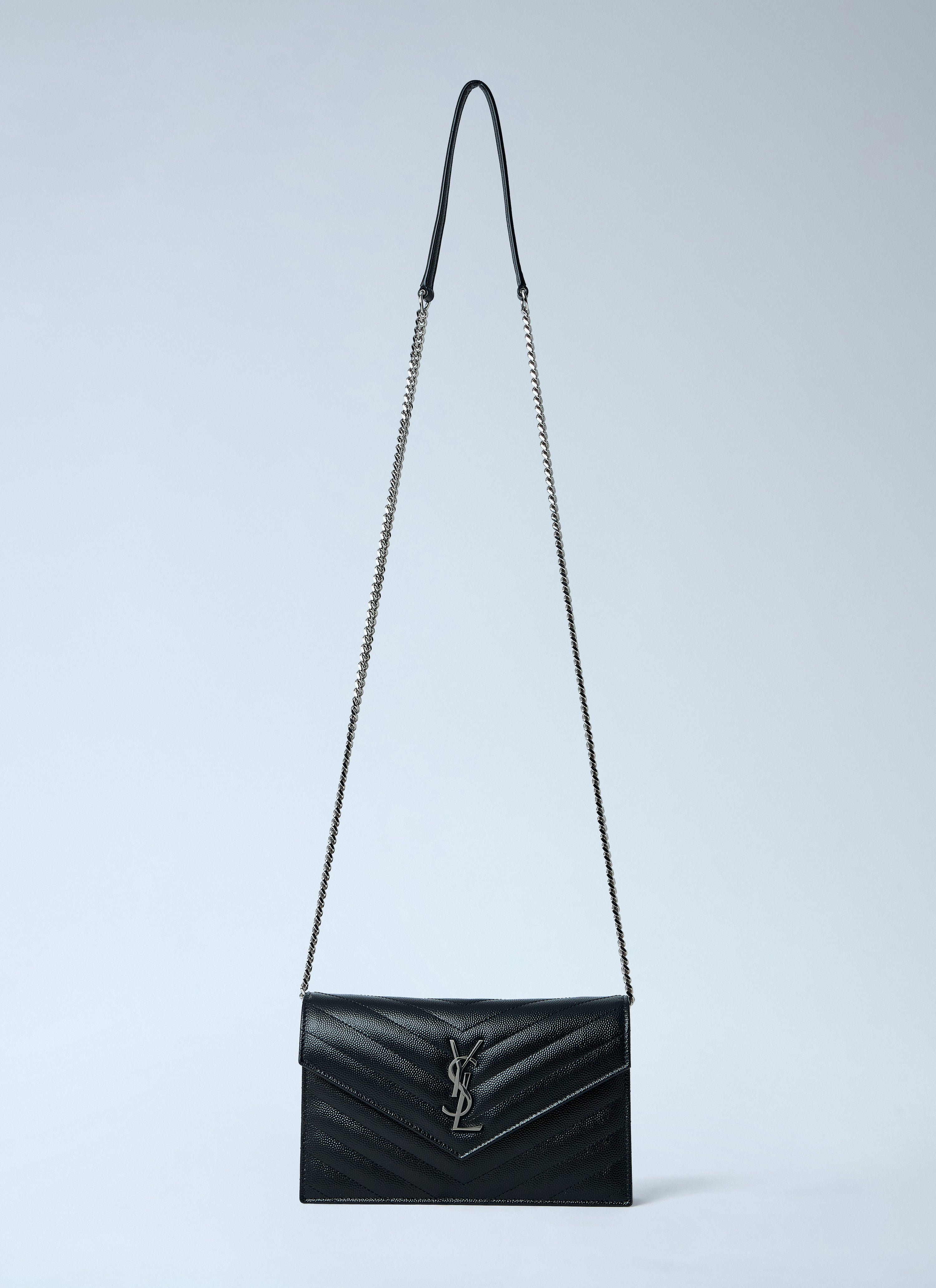 Saint Laurent Saint Laurent Women Cassandre Envelop Chain Wallet