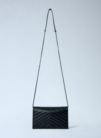 Saint Laurent Saint Laurent Women Cassandre Envelop Chain Wallet