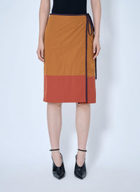 Saint Laurent Women Wrap-Tie Skirt