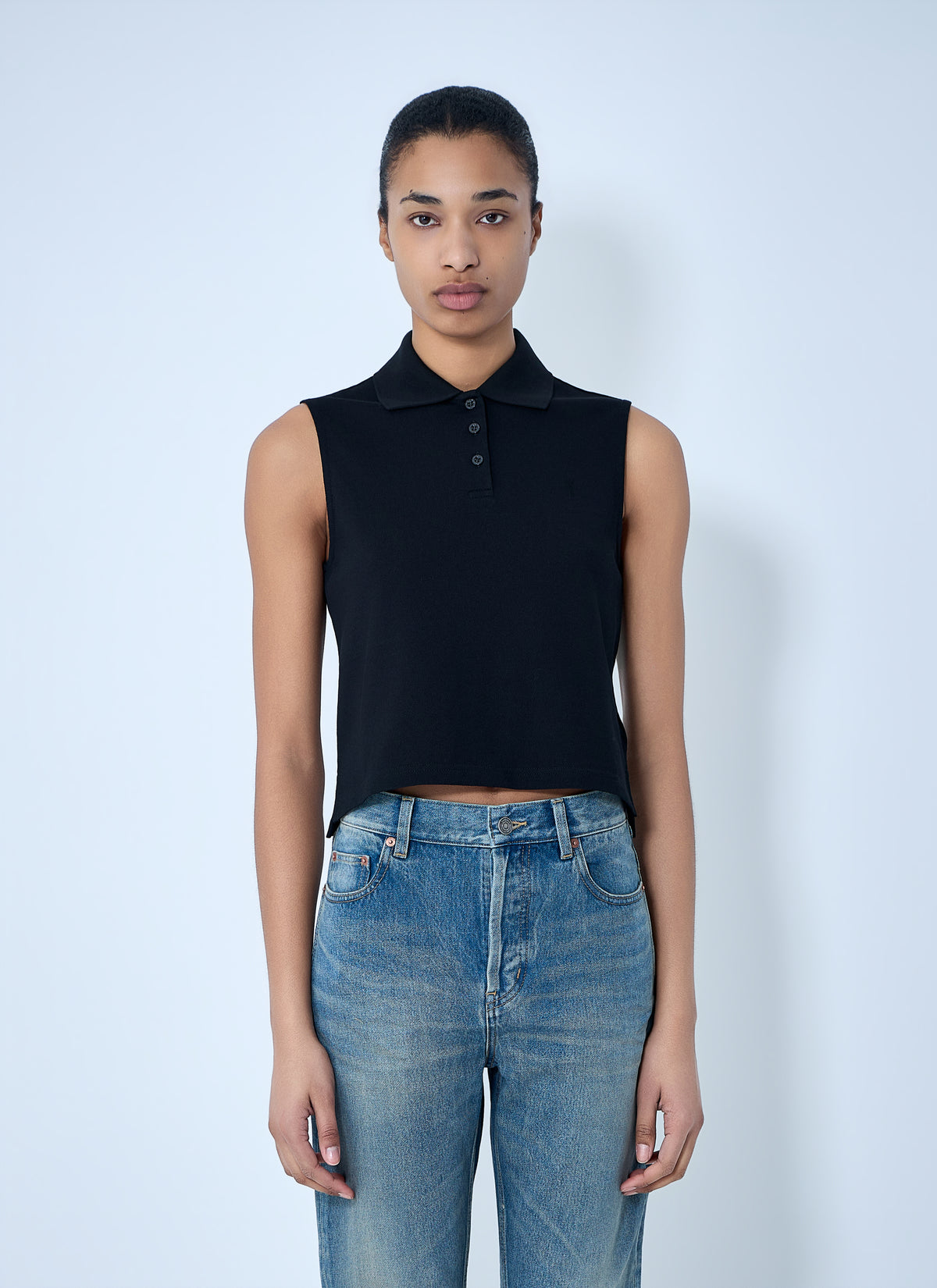 Saint Laurent Saint Laurent Women Cassandre Polo Shirt