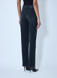 Saint Laurent Saint Laurent Women Straight High Rise Jeans