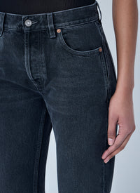 Saint Laurent Saint Laurent Women Straight High Rise Jeans