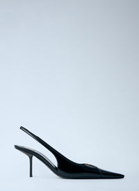 Saint Laurent Women Babylone Breteuil Slingback Pumps